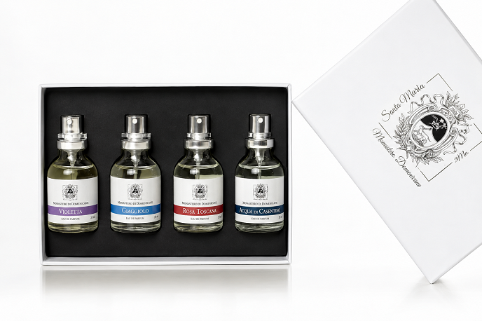 Dárkový set parfémových vod – 4 × 20 ml
