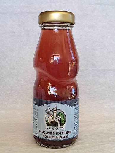 Šťáva z červeného a černého rybízu s bezovým květem 200 ml
