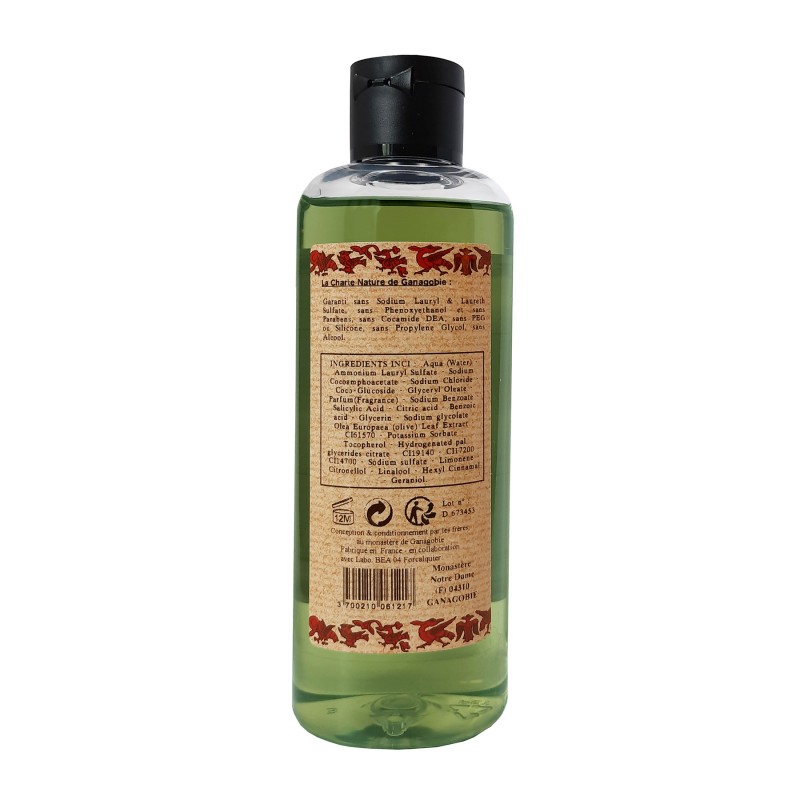 Sprchový gel z extraktu z oliv a s vůní citronu