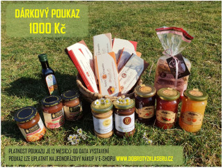 Dárkový poukaz 1.000 Kč