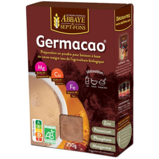 Germacao Bio -  Celozrnné obilniny, kakao a mořské řasy 250g expirace 6/2026