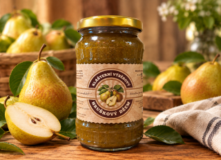 Džem klášterní výběrový - Hruškový 440 g 
