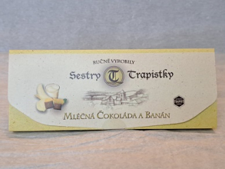 Mléčná čokoláda a banán 100g 