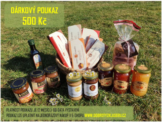 Dárkový poukaz 500 Kč