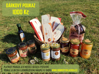 Dárkový poukaz 1.000 Kč