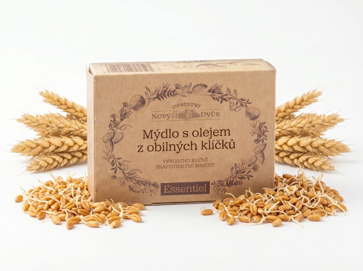 Mýdlo s olejem z obilných klíčků